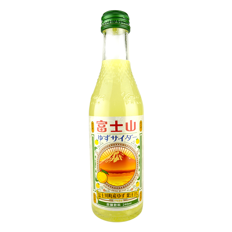 富士山ゆずサイダー